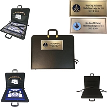 Masonic Apron Case with personalized name plate